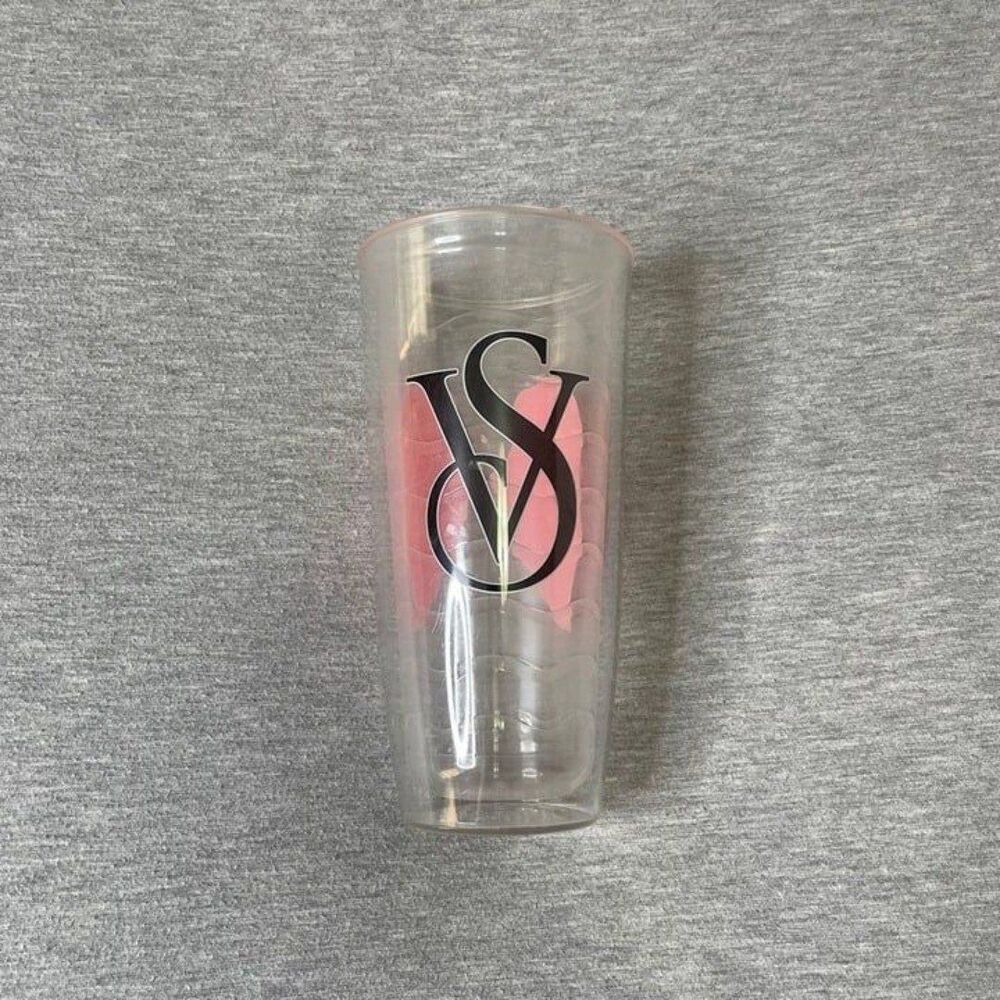 Victoria’s Secret 24. Oz Pink Angel Wing Logo Tumbler Cup